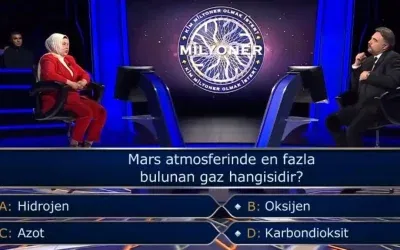 Mars atmosferinde en yaygın gaz nedir?