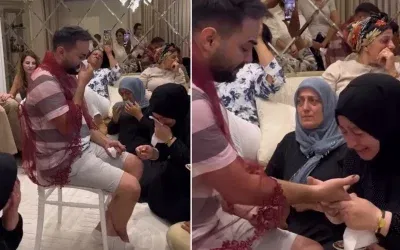 Kadir Ezildi’nin Kına Gecesinde Gözyaşları Sel Oldu