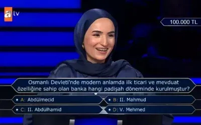 Osmanlı Devleti’nde ilk modern banka hangi padişah döneminde kuruldu?
