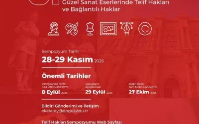 Telif Hakları Sempozyumu: Güzel Sanatlar Camiasına Bildiri Çağrısı