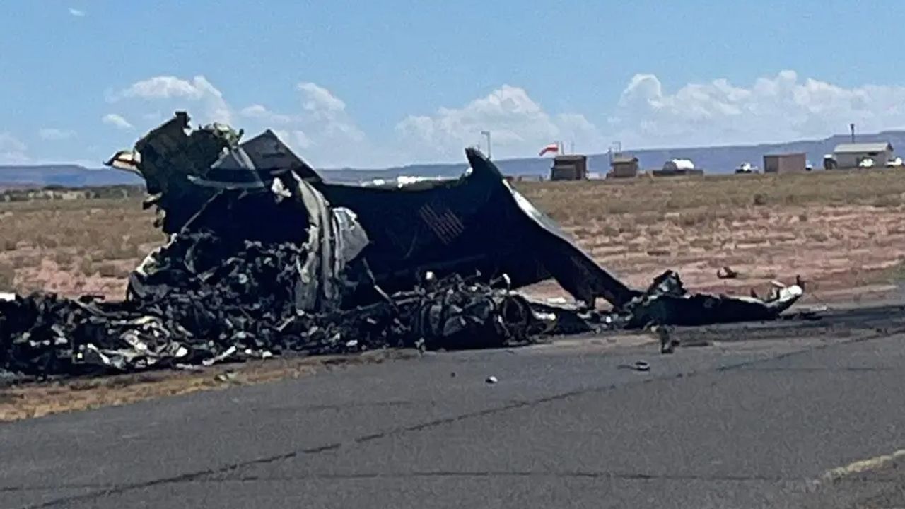 Arizona'da Nakil Uçağı Kazası 4 Ölü