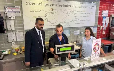 Aydın’daki Marketlerde Ölçüm Aletleri Kontrol Ediliyor