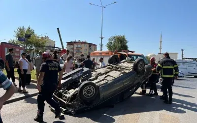 Aydın’da Araç Devrildi, 2 Kişi Yaralandı