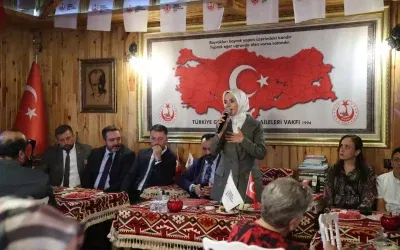 Bakan Göktaş, Gaziler ve Şehit Aileleri Vakfı’nda Buluştu