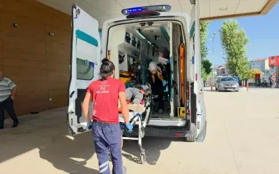 İnegöl’de Bisiklet Kazası: Yaralı Hastaneye Yetiştirildi