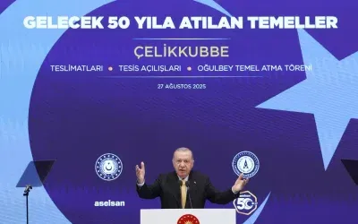 Erdoğan: Çelik Kubbe ile hava savunmamızı güçlendiriyoruz