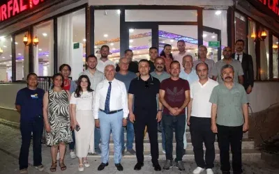Ceylanpınar Gümrük Müdürü Şakir Atlı’ya Veda Yemeği Hazırlandı