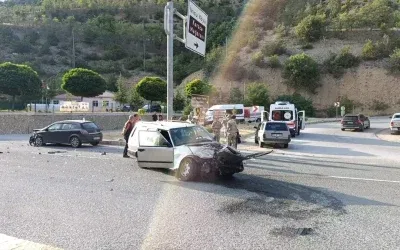 Gümüşhane’de Zincirleme Kaza: 7 Yaralı