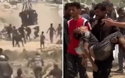 Havadan düşen yardım kutusu Gazze’de çocuğu öldürdü