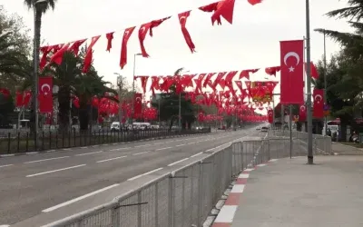İstanbul’da 30 Ağustos Zafer Bayramı Kutlamaları Yol Kapatmaları