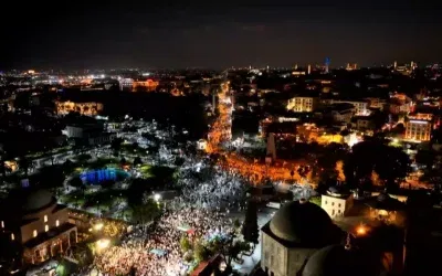 İstanbul’da Gazze İçin Protesto Yürüyüşü Gerçekleşti