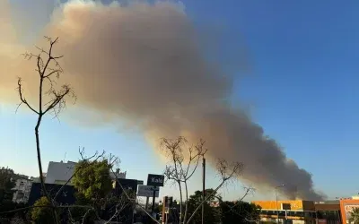 İzmir Buca Minibüs Yangını Ormana Sıçradı