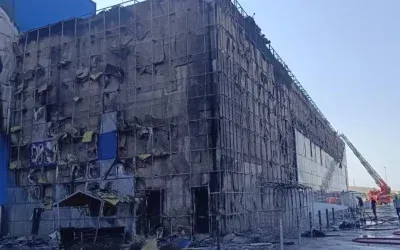 İzmir’de fabrika yangını korku yarattı
