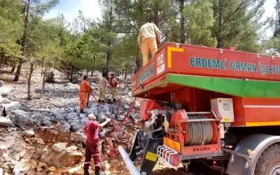 Silifke’de Yangınla Mücadele: Örnek Söndürme Çalışmaları