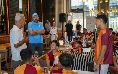 Polat Vakfı, Galatasaray Nusaybin Spor Okulu Öğrencilerini Misafir Etti