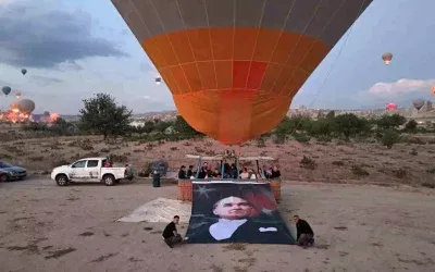 30 Ağustos’ta Sıcak Hava Balonları Gökyüzünde!