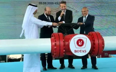 Türkiye-Suriye doğal gaz hattı aktif hale geldi