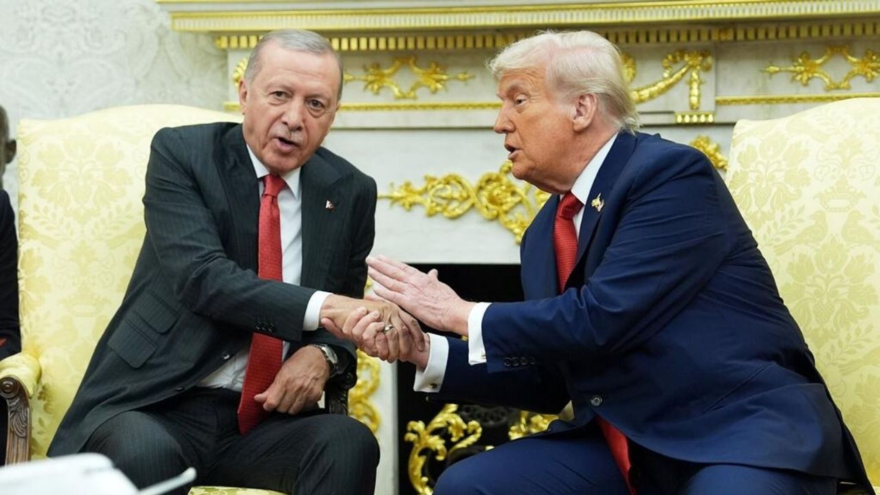 Trump ve Erdoğan Beyaz Saray'da görüştü, ayrıldı