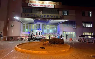 Aydın’da kanlı bir tartışma sonucu baba ve kızı yaralandı.