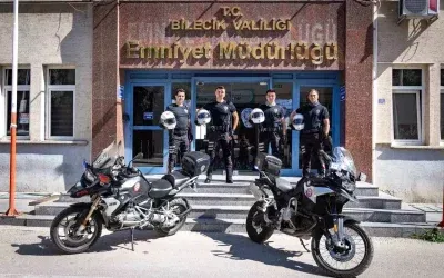 Bilecik’e Motosikletli Polis Timleri Hizmet Vermeye Başladı