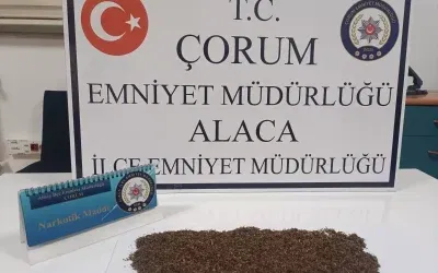 Çorum’da Uyuşturucu Operasyonu: 3 Kişi Tutuklandı