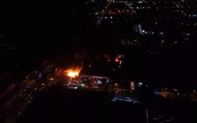 Kayseri Tekstil Fabrikası’nda Alevler Hala Kontrol Altına Alınamadı