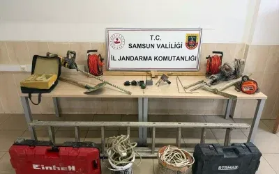 Samsun’da Kaçak Kazı Yapan 6 Kişi Suçüstü Yakalandı