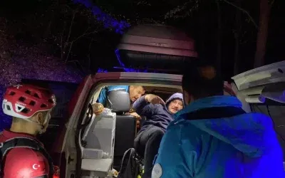 Uludağ’da Mahsur Kaldı, Kurtarıldı!