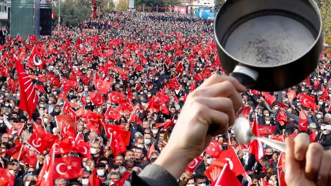 CHP Kadın Kolları Yoksullukla Mücadelede Eylemde!