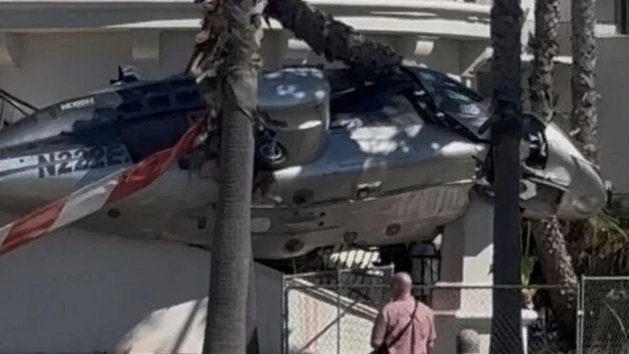 California'da Helikopter Kazası 5 Kişi Yaralandı