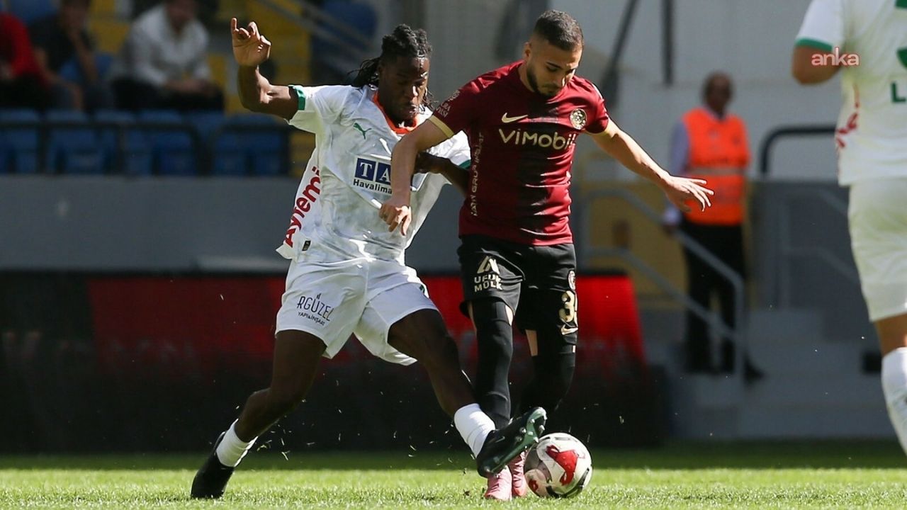 Gençlerbirliği ve Alanyaspor 2-2 Berabere Kaldı