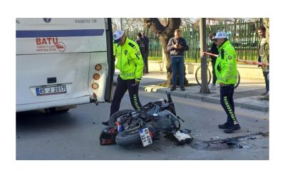 Manisa’da Motosiklet Kazası: Bir Kişi Öldü