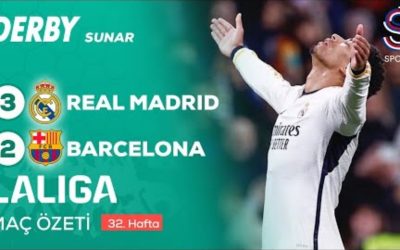 Real Madrid – Barcelona maçı gollerini izleyin! (VİDEO) Kim kazandı, skor ne?