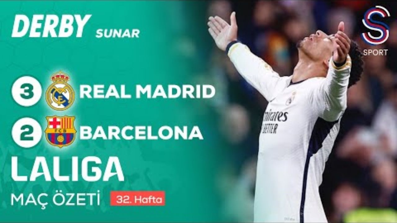 Real Madrid - Barcelona maçı gollerini izleyin! (VİDEO) Kim kazandı, skor ne