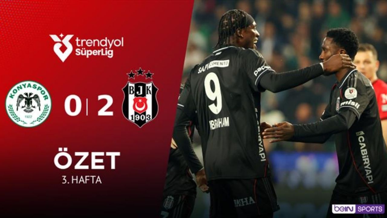 Tümosan Konyaspor - Beşiktaş Maçı Özeti