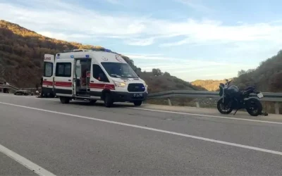 Bilecik’te Motosiklet Kazası: Yaralı Sürücü
