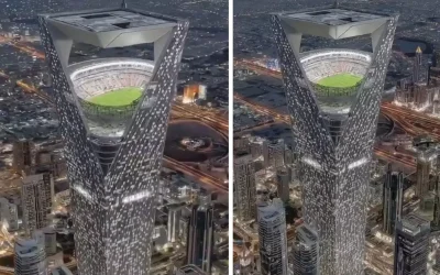 Yeni proje duyuruldu: 350 metre yüksekte Dünya Kupası!