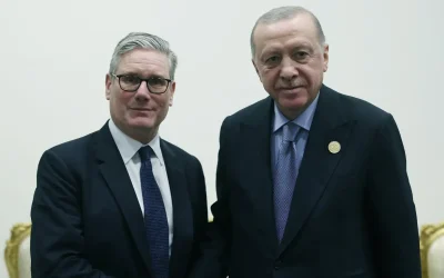 Erdoğan, İngiltere Başbakanı Starmer ile görüştü