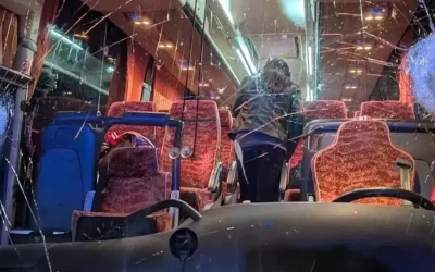 Takım otobüsü saldırısı sonucu şoför taşla öldü!
