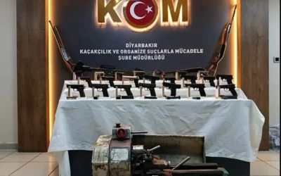 Diyarbakır’da Silah Kaçakçılığı Operasyonunda 19 Kişi Tutuklandı