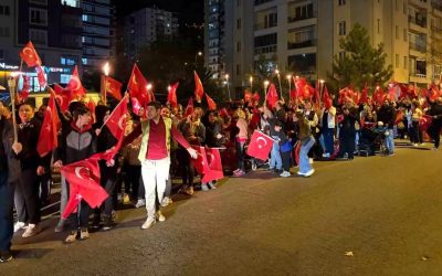 Erciyes Koleji’nde 29 Ekim’de Fener Alayı Kutlaması