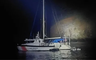Fethiye Açıklarında 35 Göçmen ve 4 Kaçakçı Yakalandı