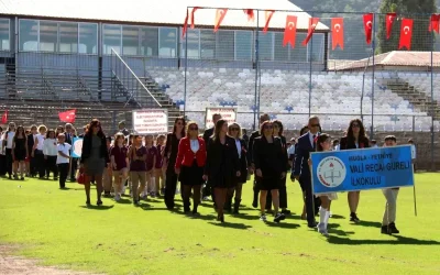 Fethiye’de Cumhuriyet Bayramı kutlamaları heyecan yarattı