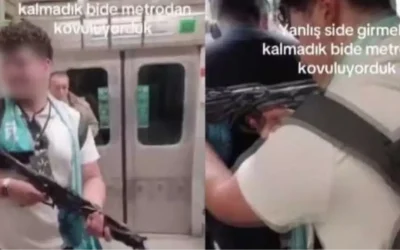 Kadıköy metroda tüfekle video çeken yolcu olayı ne?