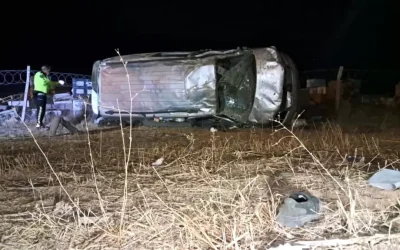 Karaman’da trafik kazasında 5 çocuk dahil 7 yaralı var.