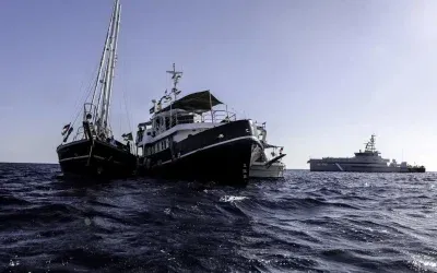 MSB’nin Sumud Filosu’ndan 3’ü Türk 11 kişi Gazze’den tahliye edildi.