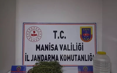 Salihli’de Kaçak İçki ve Uyuşturucu Operasyonu: 1 Kişi Tutuklandı