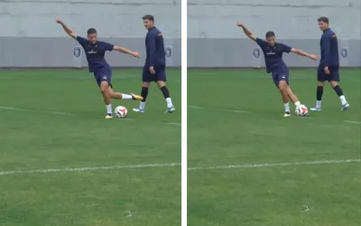 Süper Lig’in parlayan yıldızı Amine Harit, antrenmanda performansıyla göz kamaştırdı.