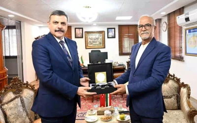 Erzurum Valisi, İran Başkonsolosu’nu Ziyaret Etti