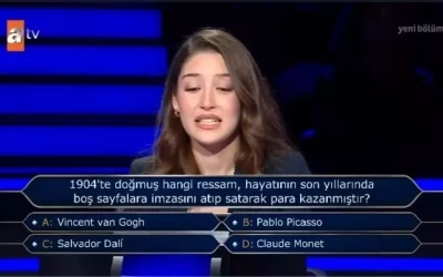 1904 doğumlu ressamın boş sayfalar üzerine imza atarak kazandığı para.